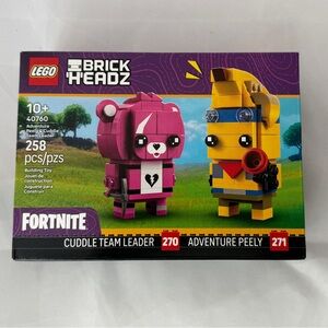 Fortnite LEGO Brickheadz Adventure Peely‎ & Cuddle Team Leader 258pcs NIB